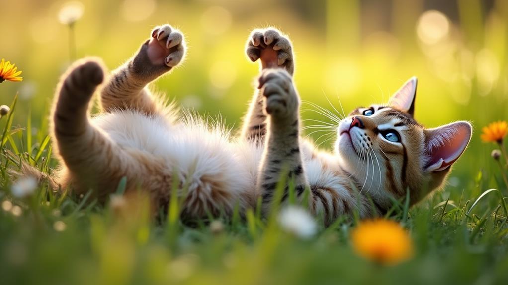 What Does It Mean When a Feral Cat Rolls on Its Back? Decoding Cat Signals