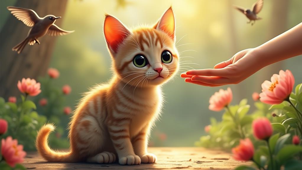 signs of a tame cat