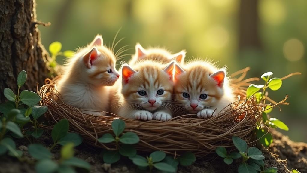 kittens growth and progression