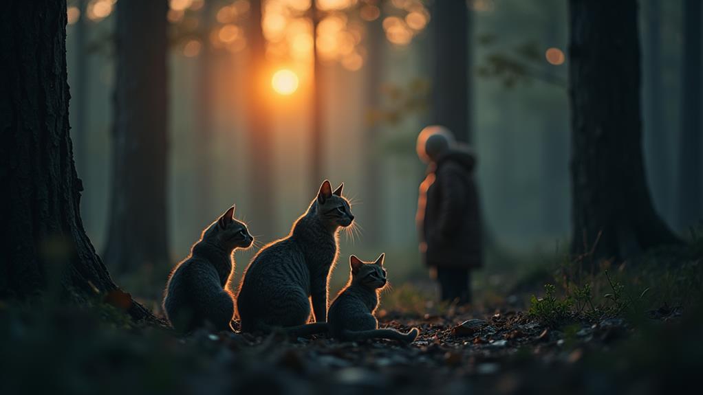 feline companionship and behaviors