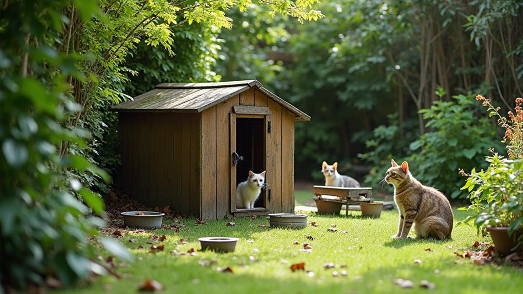 outdoor cat colony management
