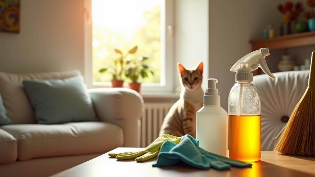 sanitizing and cleaning environments