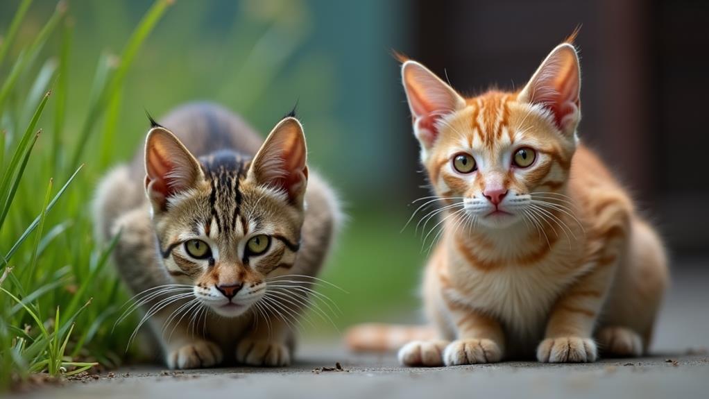stray versus feral cats