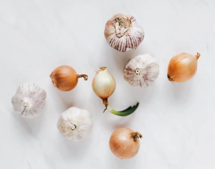 Garlic and onions